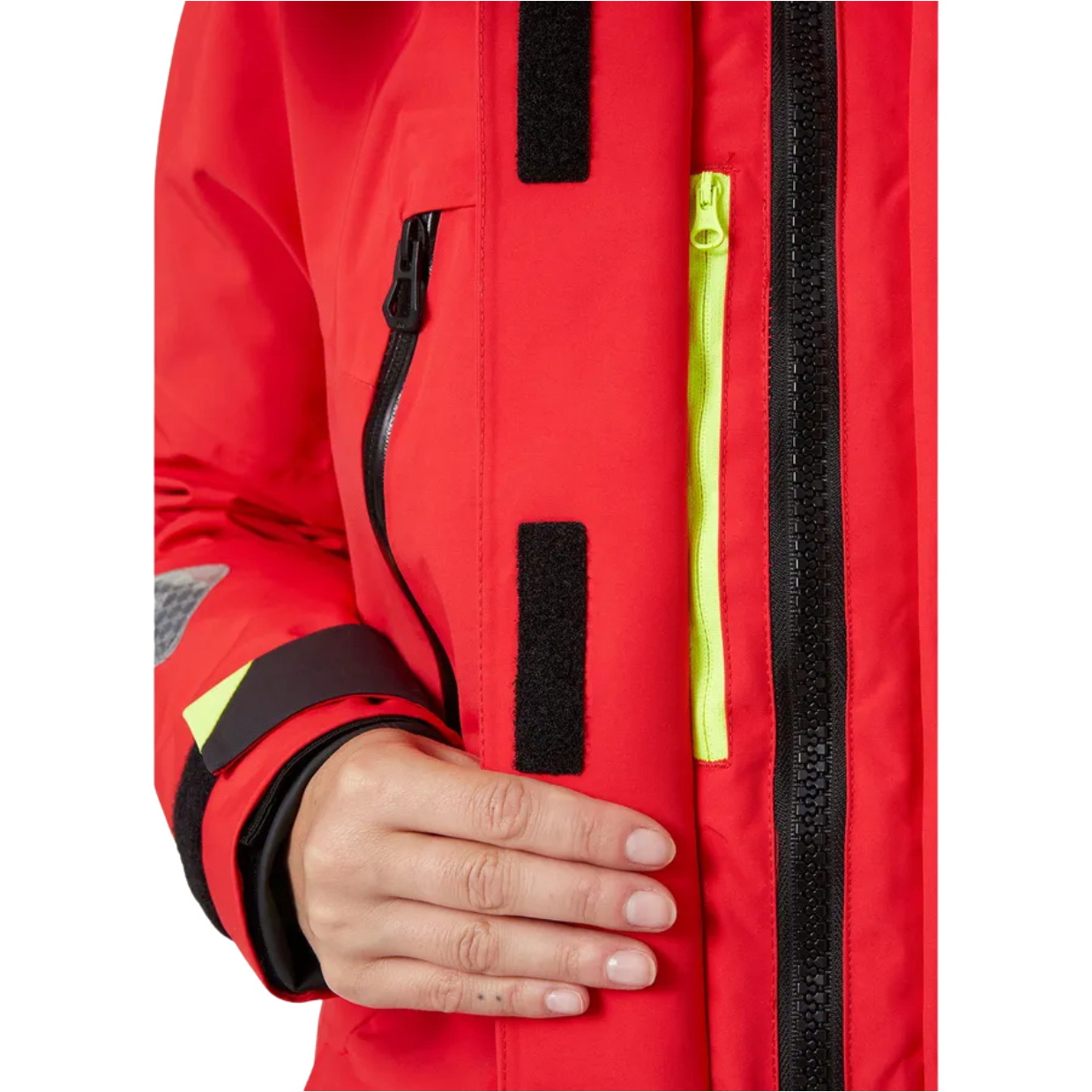 2026 Helly Hansen Womens Skagen Offshore Jacket 34257 - Alert Red